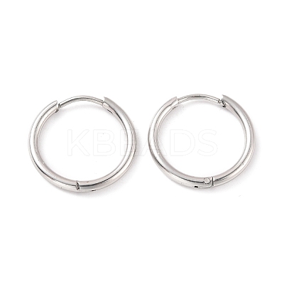 Non-Tarnish 304 Stainless Steel Huggie Hoop Earrings for Women EJEW-F280-07C-P-1