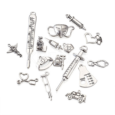 Tibetan Style Zinc Alloy Pendants TIBEP-TA0002-36AS-RS-1