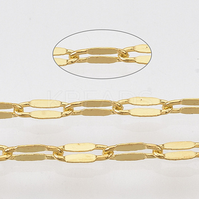Brass Dapped Chains CHC-T008-01G-1