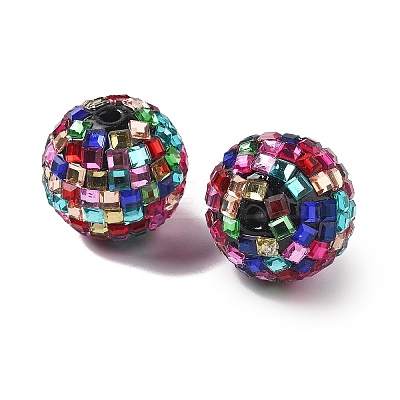 Acrylic Rhinestone Beads OACR-D307-01A-16MM-1