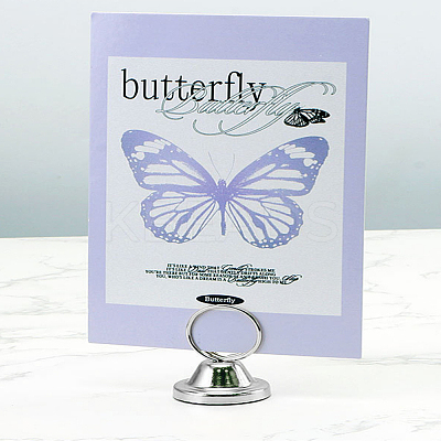 2Pcs Alloy Name Card Holder AJEW-LP0003-22P-1