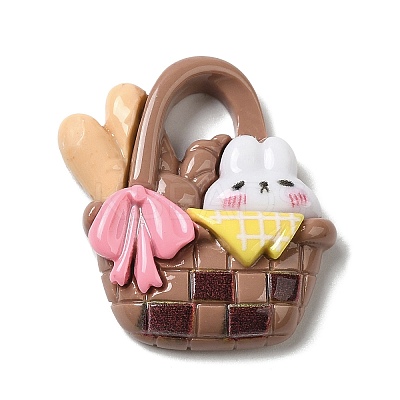 Opaque Cartoon Resin Cabochons CRES-D027-01F-1