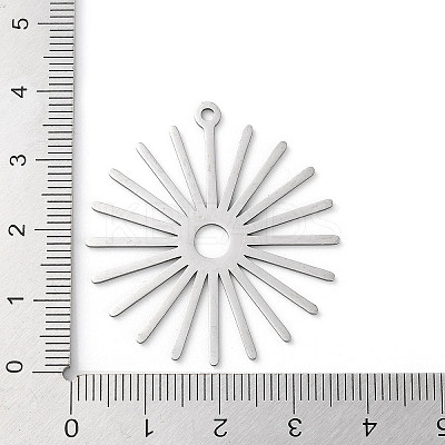 Non-Tarnish 201 Stainless Steel Pendants STAS-D041-03P-1