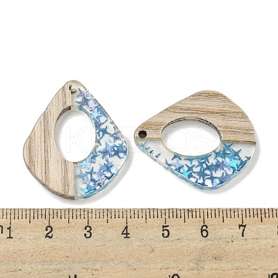 Wooden Pendants FIND-B042-07B-1