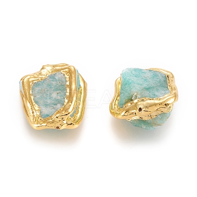 Raw Rough Natural Amazonite Beads G-P439-F04-1