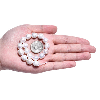 Natural Cultured Freshwater Pearl Beads Strands PEAR-N012-09C-1