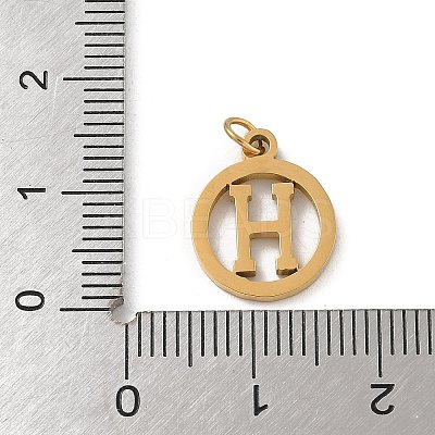 304 Stainless Steel Charms
with Jump Ring STAS-R001-02G-H-1