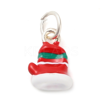 Christmas Themes Alloy Enamel Pendants LS-FIND-I063-01J-1