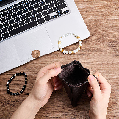 Cowhide Coin Wallets AJEW-WH20002-33A-01-1
