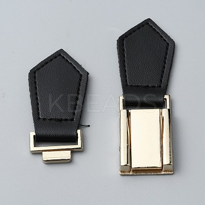 PU Leather Buckles FIND-WH0129-62G-1