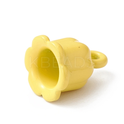 Spray Painted Alloy Charms LS-FIND-C021-01D-1