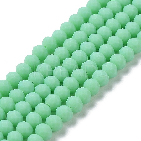 Glass Beads Strands EGLA-A034-P4mm-MD14-1