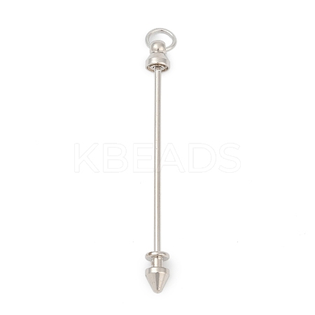 Alloy Bar Beadable Keychain for Jewelry Making DIY Crafts LS-KEYC-A015-01P-1
