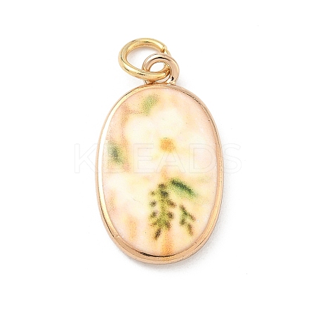 Printed 304 Stainless Steel Pendants LS-STAS-A131-10F-G-1