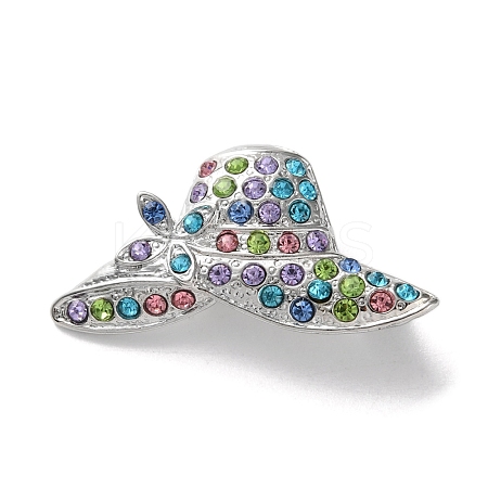 Fashion Platinum Zinc Alloy Enamel Pins JEWB-D068-01P-01-1
