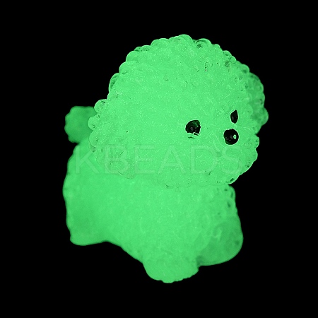 Dog Luminous Resin Display Decorations CRES-D022-02B-1