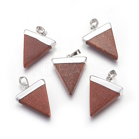 Synthetic Goldstone Pendants G-XCP0001-44-1