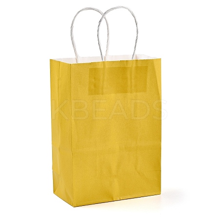 Pure Color Kraft Paper Bags AJEW-G020-B-06-1