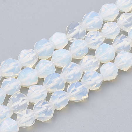 Opalite Beads Strands G-S332-8mm-004-1