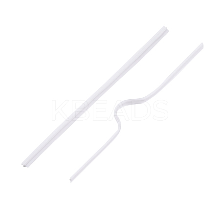 PE Nose Bridge Wire for Mouth Cover LS-AJEW-E034-59C-03-1