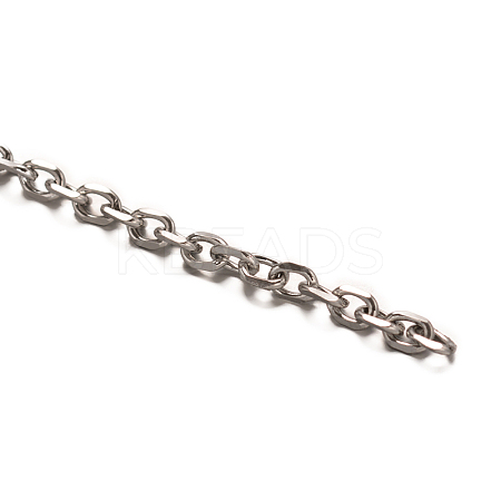 Tarnish Resistant 304 Stainless Steel Cable Chains STAS-O076-13-1