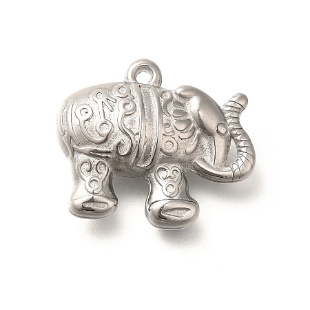 Anti-Tarnish 304 Stainless Steel Pendants STAS-I321-18P-1