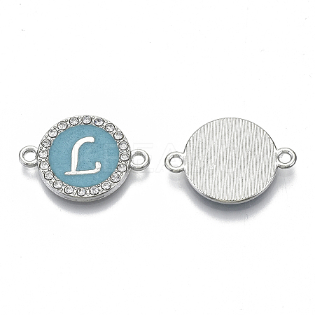 Alloy Enamel Links Connectors LS-ENAM-TAC0003-01S-06L-1