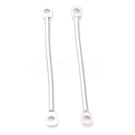 Non-Tarnish 201 Stainless Steel Links Connectors LS-X-STAS-B011-01A-P-1