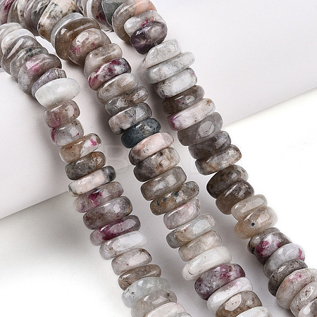 Natural Plum Blossom Tourmaline Beads Strands G-T141-29-1