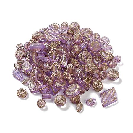 Transparent Acrylic Beads X1-MACR-L005-05F-1