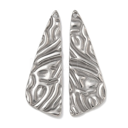 Anti-Tarnish 304 Stainless Steel Pendants STAS-D197-01P-1