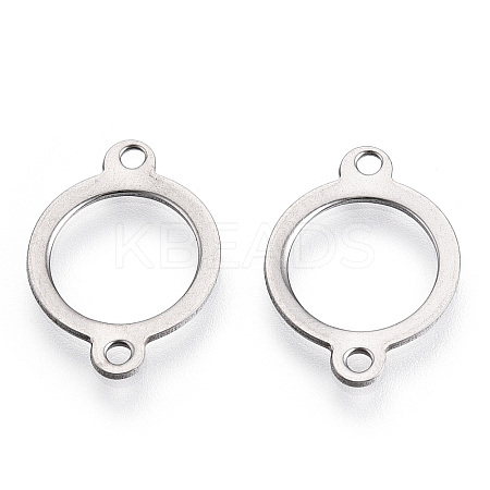 Tarnish Resistant 201 Stainless Steel Links connectors LS-STAS-S076-15-1
