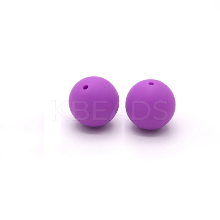 Silicone Beads Round Rubber Bead 15MM Loose Spacer Beads for DIY Supplies Jewelry Keychain Making FIND-SX0001-159-1