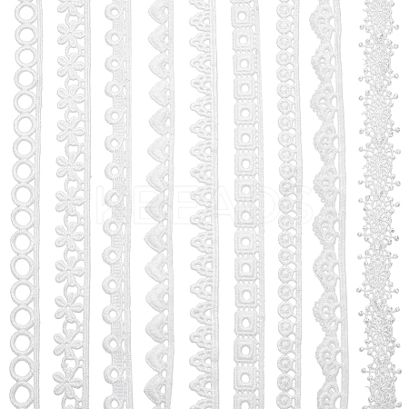 9 Styles Mixed Shapes Lace Ribbon OCOR-GA0002-51-1