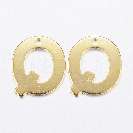 304 Stainless Steel Charms X-STAS-P141-Q-1