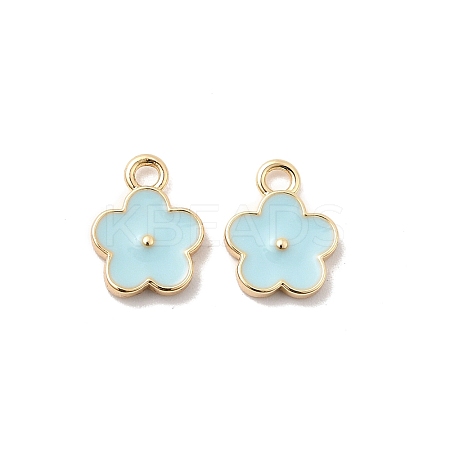 Brass Enamel Pendants KK-A277-02G-02-1