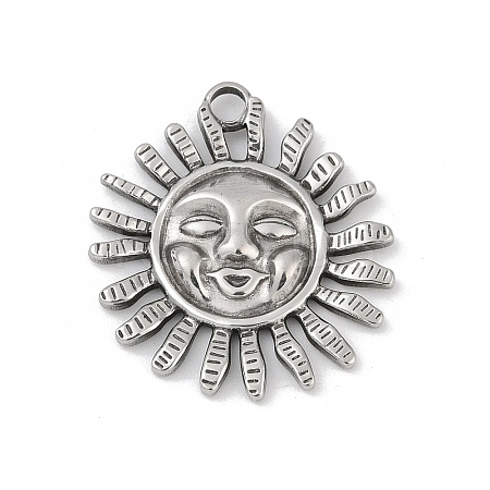 304 Stainless Steel Pendants STAS-D366-01I-P-1