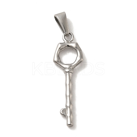 Non-Tarnish 304 Stainless Steel Pendants STAS-B053-21P-1