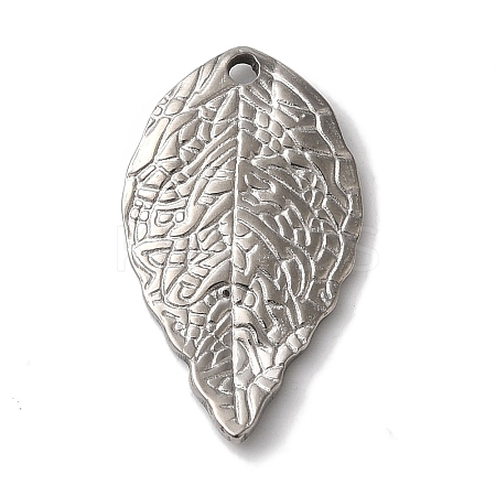 Non-Tarnish 304 Stainless Steel Pendants STAS-L081-005P-02-1
