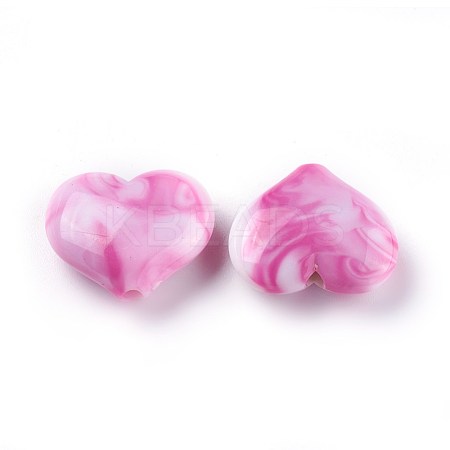 Acrylic Imitation Gemstone Beads MACR-E205-09H-1