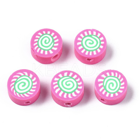 Handmade Polymer Clay Beads CLAY-N008-037G-1