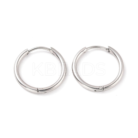 Non-Tarnish 304 Stainless Steel Huggie Hoop Earrings for Women EJEW-F280-07C-P-1