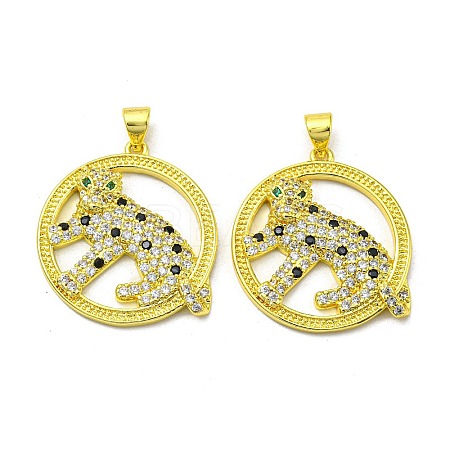 Real 18K Gold Plated Brass Pendants KK-L209-024G-1