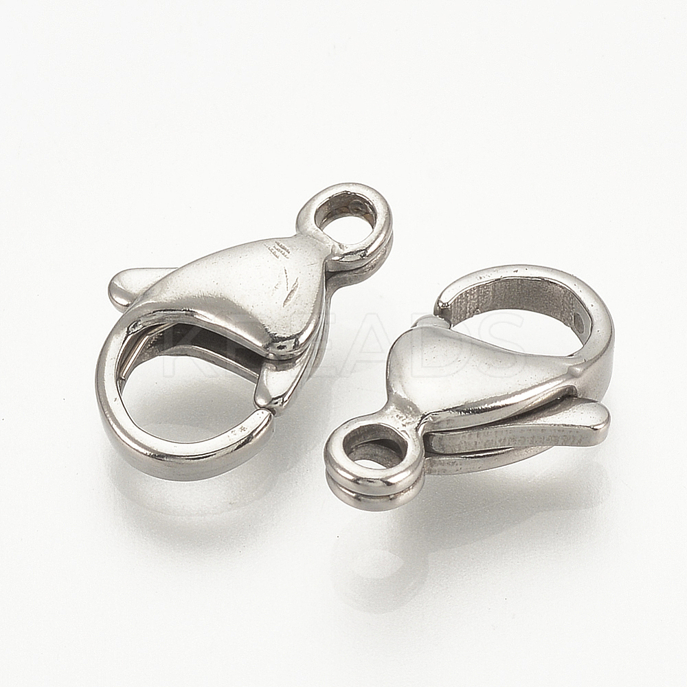 Wholesale 304 Stainless Steel Lobster Claw Clasps