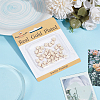 40Pcs Matte Alloy Beads FIND-BBC0004-09-6