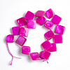 Spray Painted Freshwater Shell Beads SHEL-T010-06-3