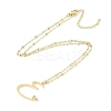 304 Stainless Steel Pendant Necklaces NJEW-H029-02G-E-2