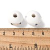 Mother's Day Theme Printed Wood European Beads WOOD-F016-04-3