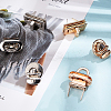 Alloy Bag Twist Lock Accessories AJEW-PH0017-60-6