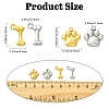 12Pcs 4 Styles 304 Stainless Steel Pendants STAS-CJ0003-19-2